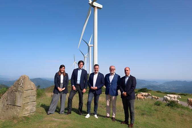 Ecay construirá el primer parque eólico vasco desde 2006, situado entre Navarra y Álava