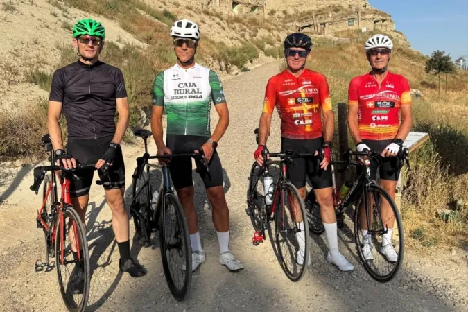 Siete empresas navarras apoyan la llegada a Arguedas de la Vuelta Ciclista a España Movimiento Ultreya