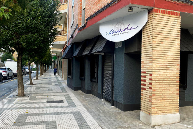 El restaurante Nómada abre en el antiguo asador Inaxio de la calle Abejeras de Pamplona