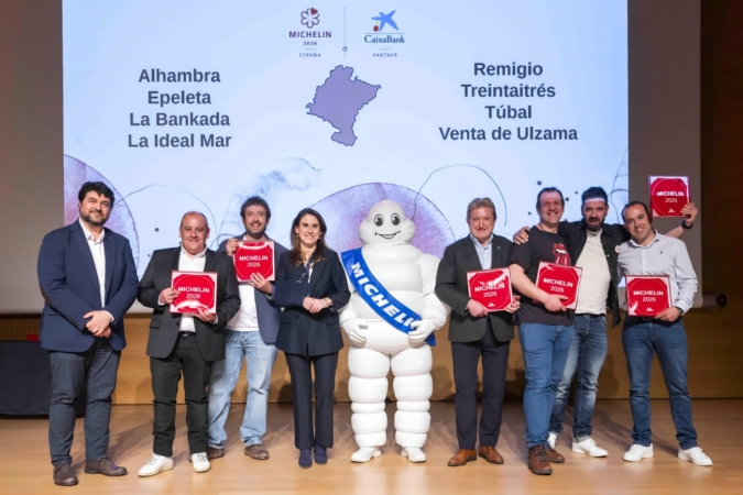 Los ocho restaurantes navarros que ya lucen sus placas de establecimientos recomendados por la Guía Michelin