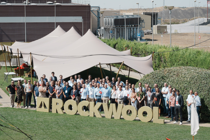 La planta de Rockwool en Caparroso, entre las tres más productivas del grupo
