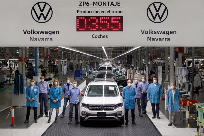 VW Navarra logra su mayor producción diaria en nueve años