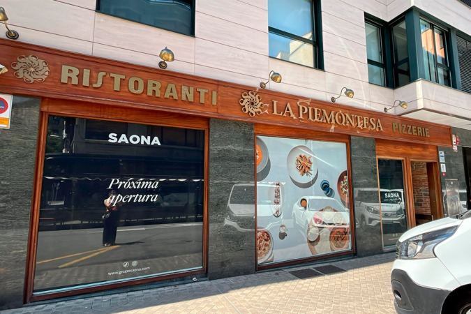 La cadena valenciana Saona abrirá en el antiguo restaurante La Piemontesa