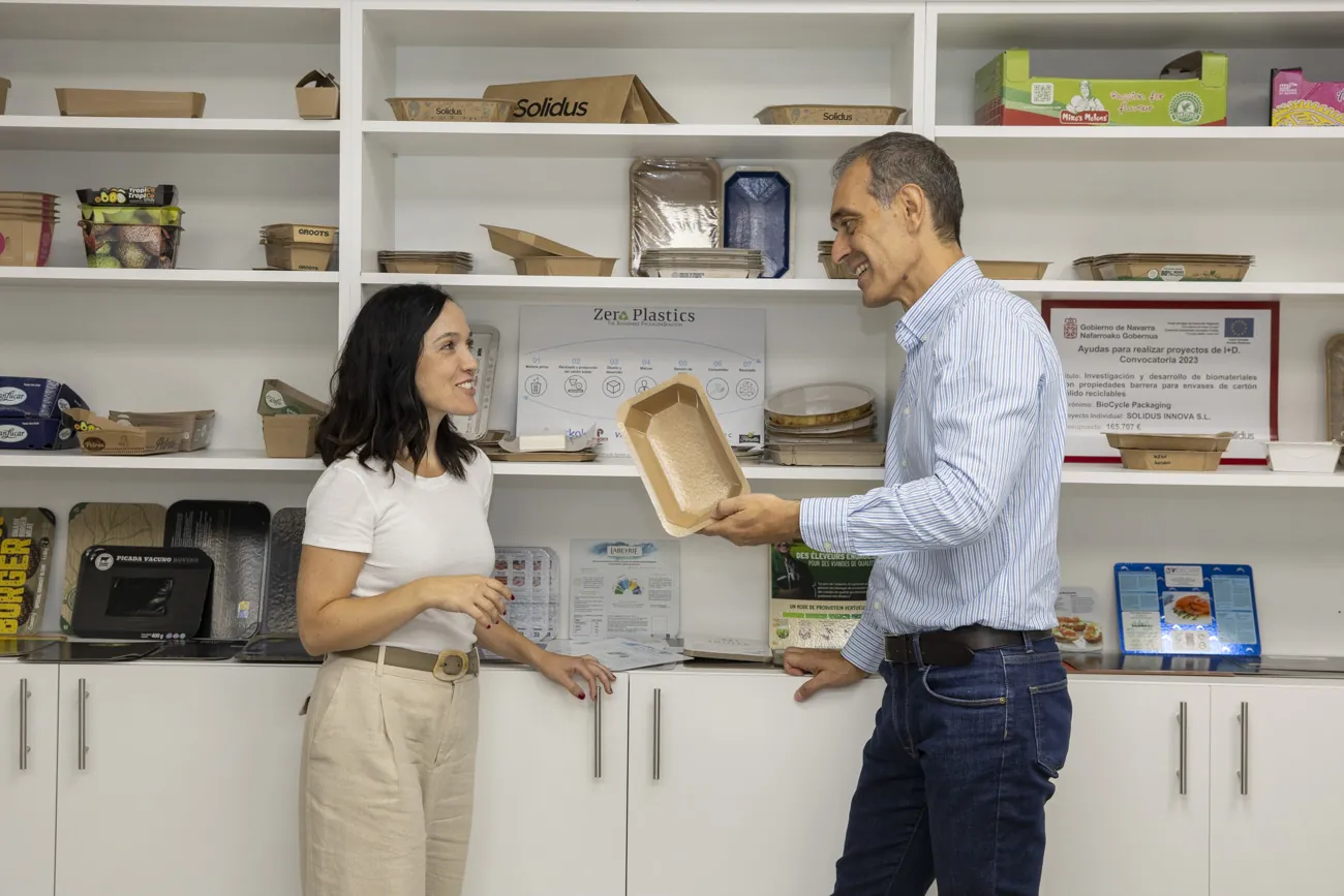 Eugenia Sánchez y Fernando Canales lideran Solidus Innova, la Unidad de I+D+i de Solidus Videcart.