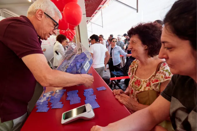 La Tómbola vendió 2,1 millones de boletos en Sanfermines, un 10 % menos que el año pasado