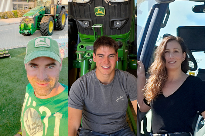 Los tres finalistas del V Premio Alimenta Navarra al Relevo Generacional en el Campo