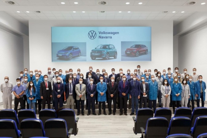 Ingenieros portugueses y navarros se empapan de los avances de VW Navarra