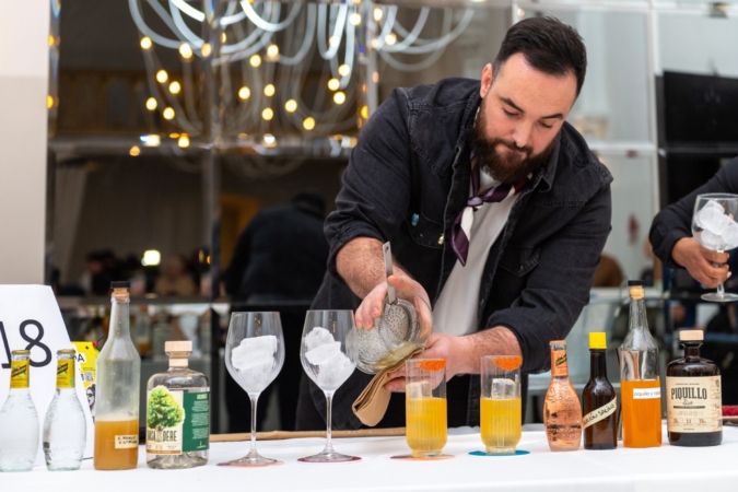 Víctor Rodríguez, del bar Consentidos de Tudela, gana la Navarra Cocktail Week