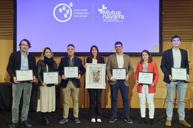 Grupo Enhol, premio a la empresa más saludable de Navarra