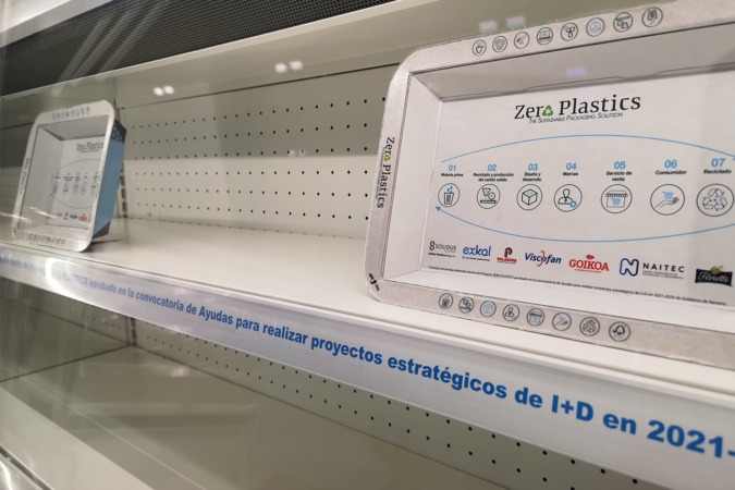 Zero Plastics desarrolla sus primeros envases sostenibles y un sistema de refrigeración inteligente