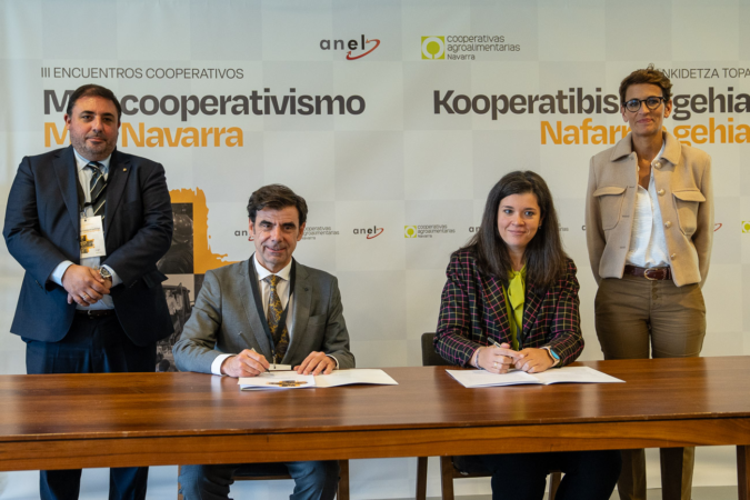 ANEL y UCAN trabajan en «nuevas fórmulas cooperativas» para el desarrollo de Navarra