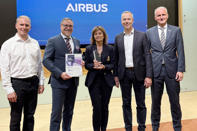 La navarra MTorres, reconocida por Airbus junto a Rolls Royce, Lufthansa Technik y Panasonic Avionics