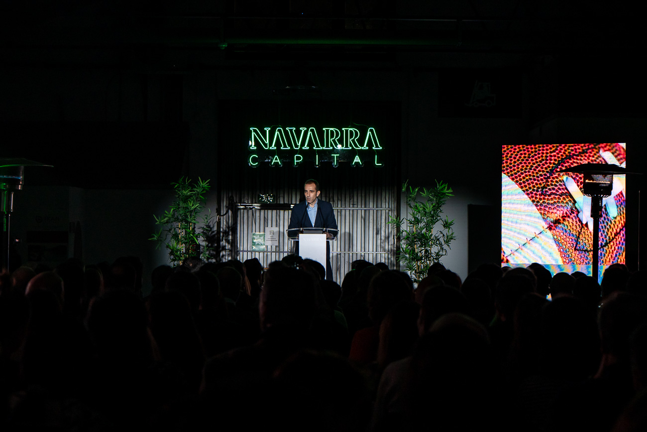Gorka Moreno compartió las excelentes cifras logradas por Navarra Capital el año pasado.