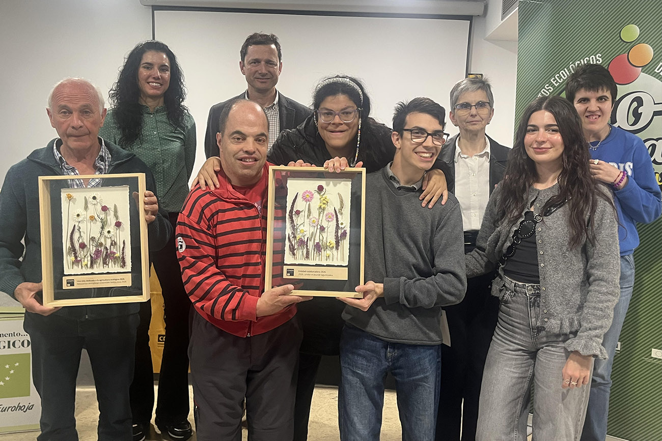 Aspace obtuvo el galardón a Entidad Colaboradora por su implicación en proyectos que unen ecología y solidaridad.