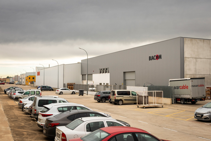 Biacom compra cerca de 5.000 m2 para duplicar con creces sus instalaciones de Peralta