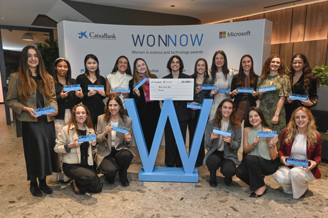 CaixaBank lanza la novena edición de los Premios WONNOW para visibilizar el talento femenino STEM