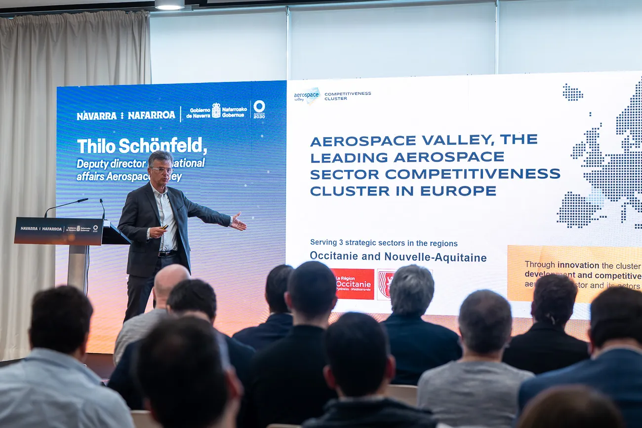 Representado por Thilo Schönfeld, el clúster Aerospace Valley aglutina a más de 850 empresas y entidades para promover esta industria en el suroeste de Francia.