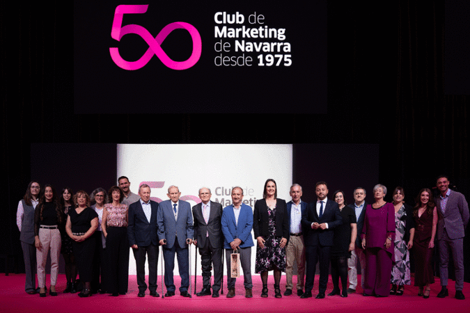 El Club de Marketing de Navarra supera las 1.300 entidades asociadas en su 50 aniversario