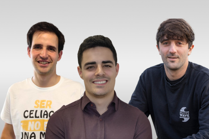 Los fundadores de Bread Free y Julen Rodríguez, en la lista ’30 Under 30′ de Forbes España