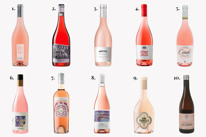 Diez joyas vinícolas de la D.O. Navarra para «rosetear» este verano