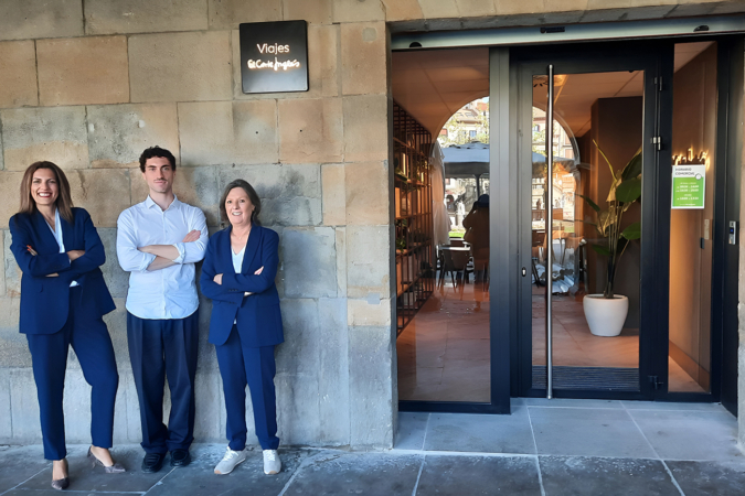 Viajes El Corte Inglés abre una oficina en la plaza del Castillo de Pamplona
