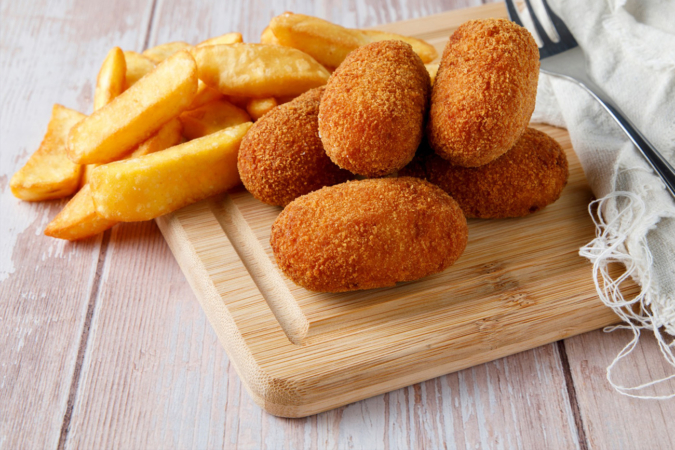 Las croquetas de bares de Pamplona que más se piden a través de Glovo