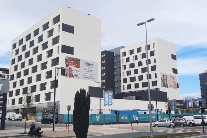 Ecay construye el nuevo hotel-residencia de estudiantes de Lezkairu