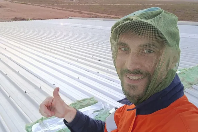 El exconcejal de Olite que dejó Navarra para trabajar como carpintero en Australia