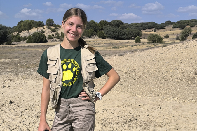 Elvia Gómez, la precoz exploradora premiada a nivel mundial: «Hay que estar preparada para cualquier cosa»