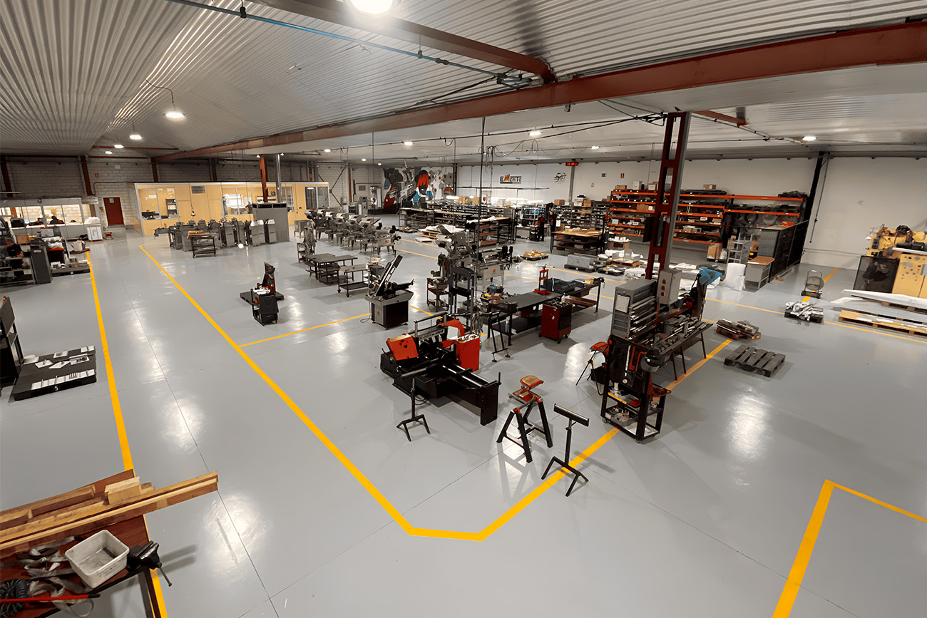 La compañía de Mendavia cuenta con una nave industrial de 3.500 metros cuadrados, donde trabajan entre 23 y 25 personas.