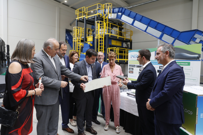 La planta de EnergyLoop en Cortes podrá reciclar hasta 10.000 toneladas anuales de palas eólicas
