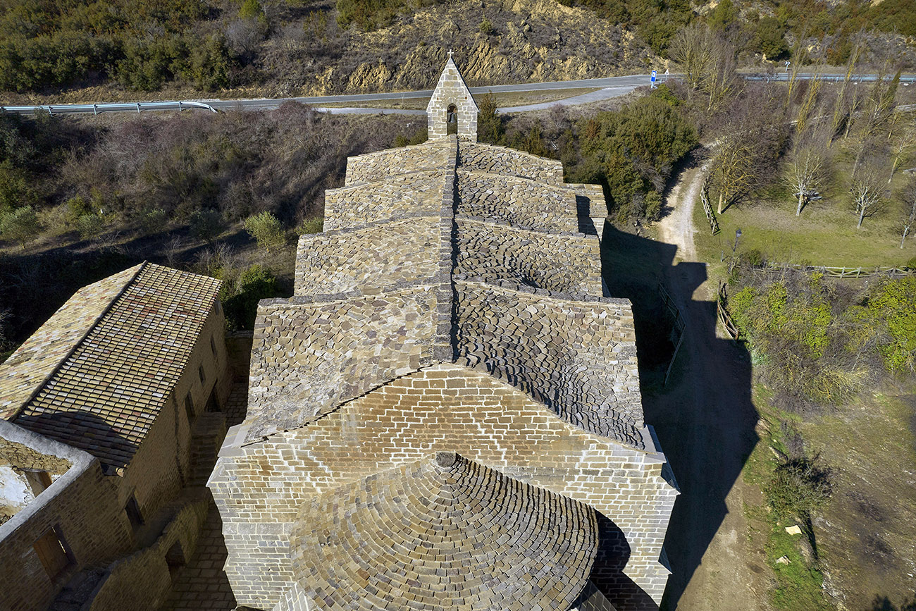 La ermita de San Zoilo, ubicada en Cáseda, es una de las más bellas de la Comunidad foral. (Fotos: cedidas)