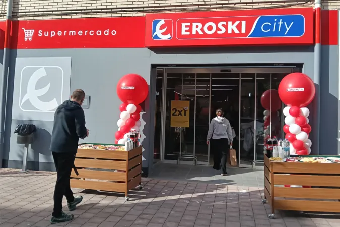 Eroski abre un nuevo supermercado franquiciado de 263 metros cuadrados en Villafranca