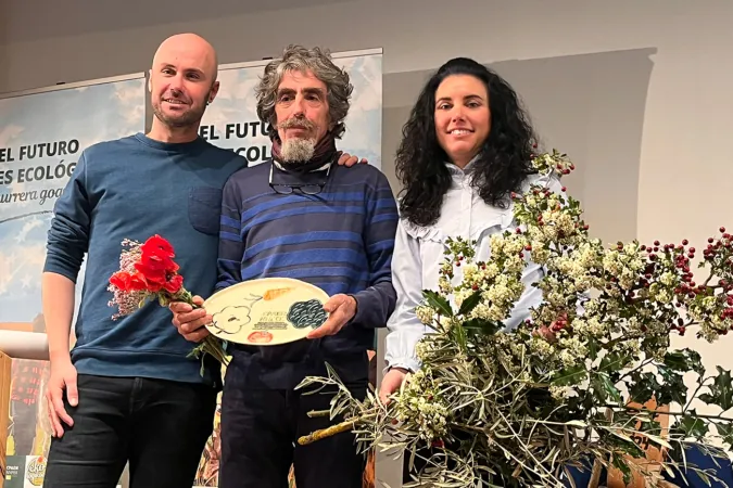 Geltoki y el ganadero ecológico de Bera Gabriel Errandonea, premios CPAEN 2024