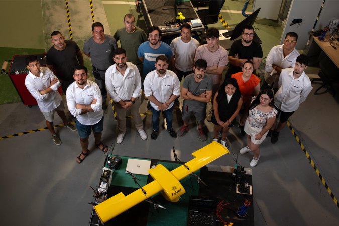 Endesa adquiere 17 drones de largo alcance de la navarra Fuvex para inspeccionar sus líneas