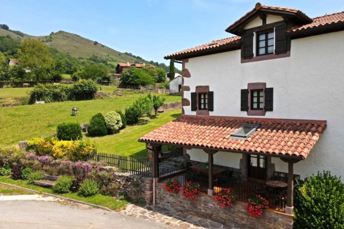 Diez casas rurales en Navarra a menos de una hora de la playa