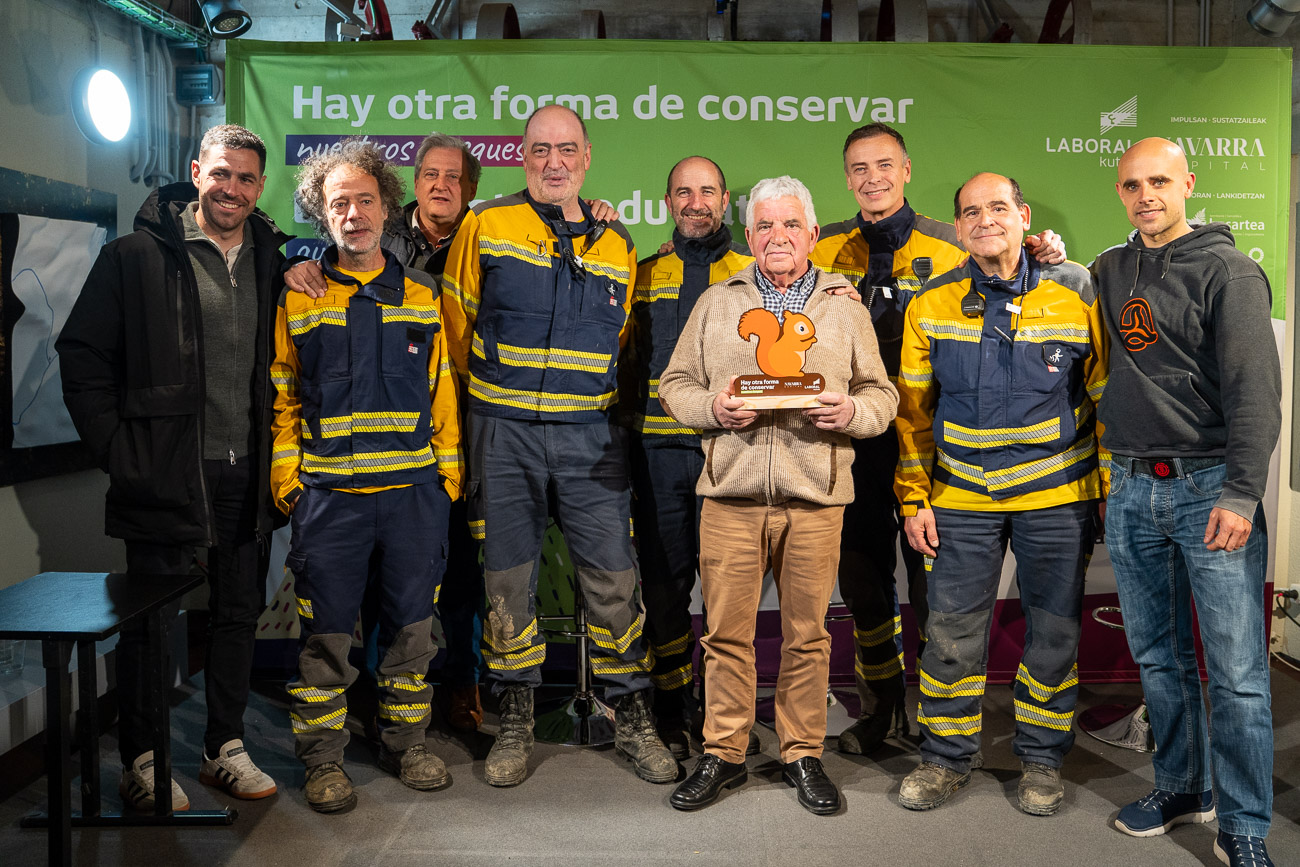 En busca de empresas madrinas para conservar los bosques de San Martín de Unx y el valle de Arce