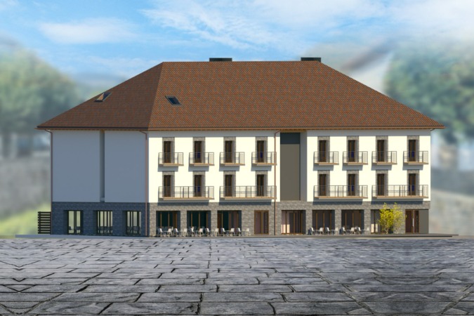 Jacar invierte 3 millones en la construcción del mayor hotel de Ochagavía