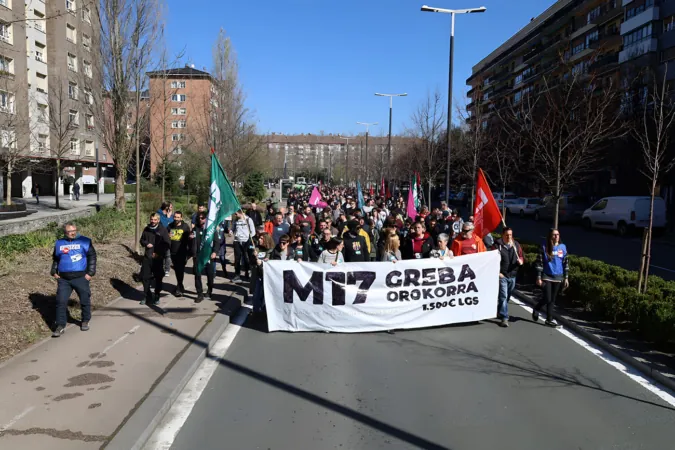 Las empresas navarras donde se ha dejado notar la huelga general convocada por ELA y LAB