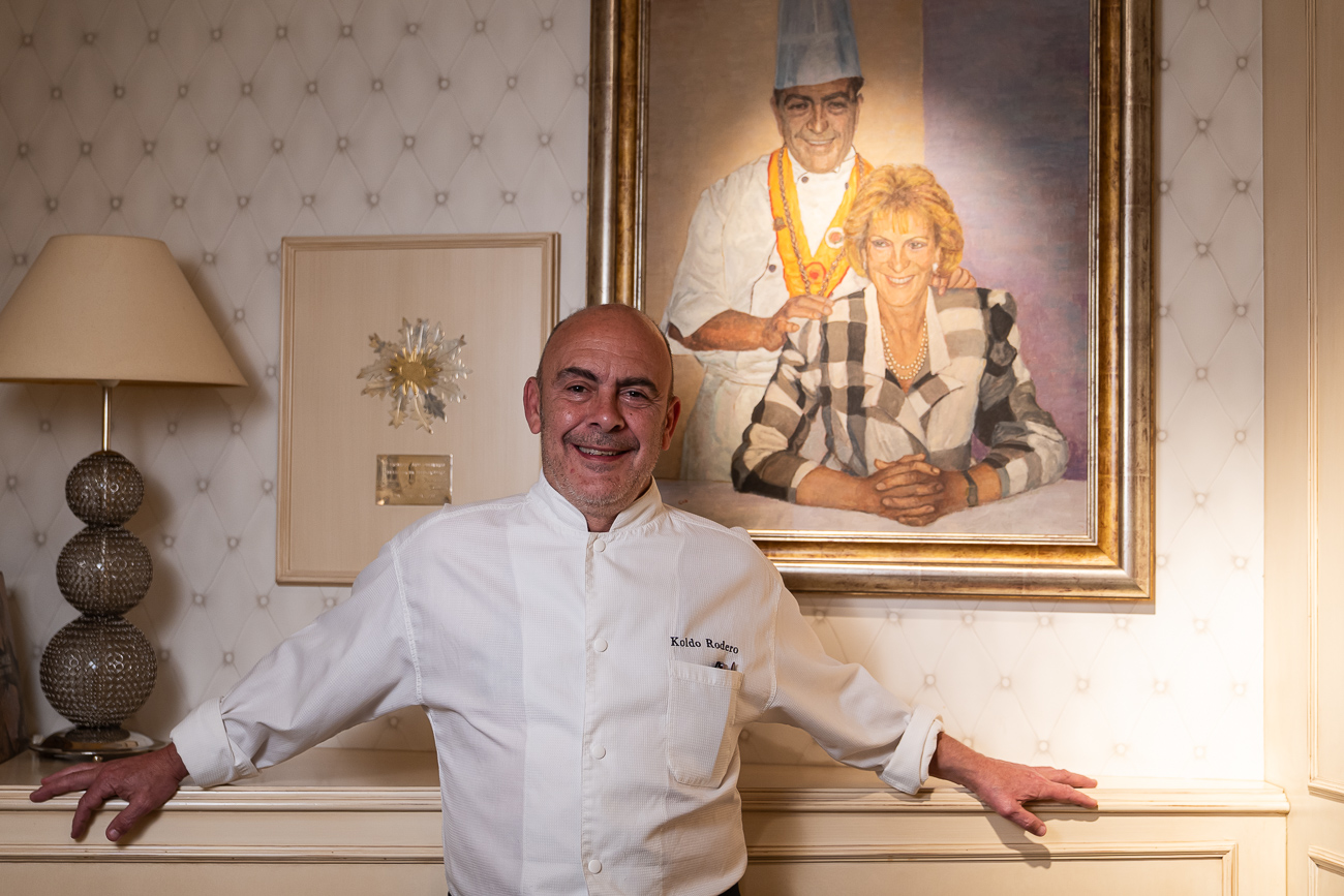 Jesús Rodero y Resu Armendariz, padres de nuestro protagonista, fundaron el restaurante Rodero en 1975. 