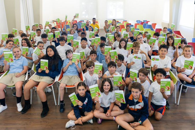 El Liceo Monjardín se adentra en ‘El Jardín de Urtxi’ para aprender a cuidar los bosques navarros