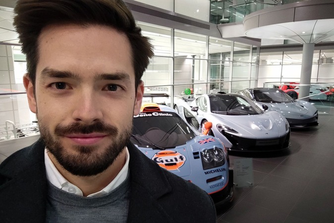 El pamplonés Lucas García ficha por McLaren Automotive