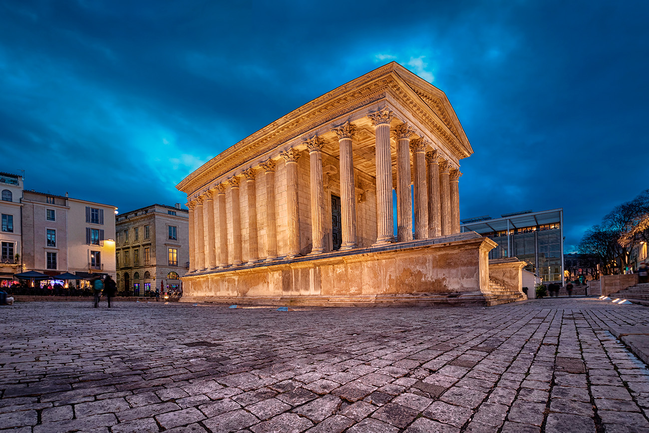 Maison Carrée, el templo restaurado de Nimes, fue incluido como Patrimonio Mundial de la Unesco en 2023.