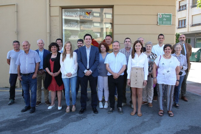 La nueva oficina de Nasuvinsa en Tafalla ya gestiona cinco proyectos de rehabilitación energética