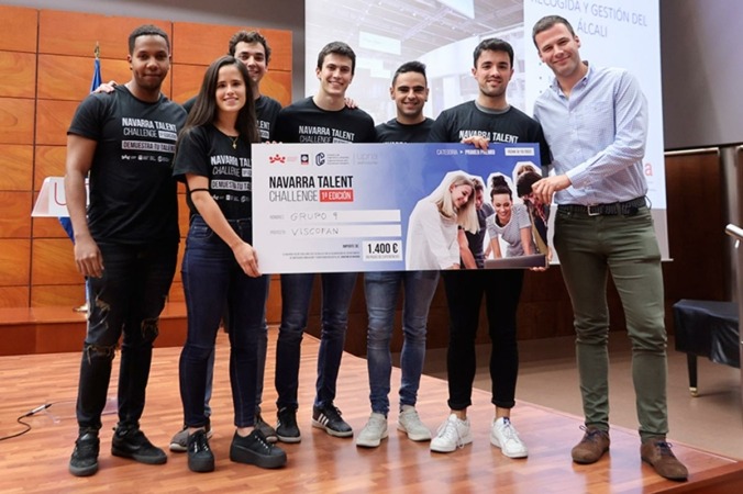 Un proyecto sobre la recogida de álcali gana el Navarra Talent Challenge