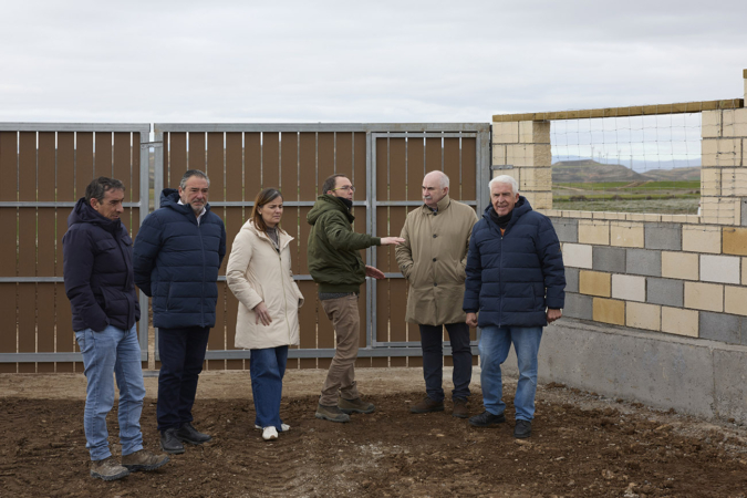 Más de 50 nuevos corrales en las Bardenas para facilitar el pastoreo extensivo ovino y la trashumancia
