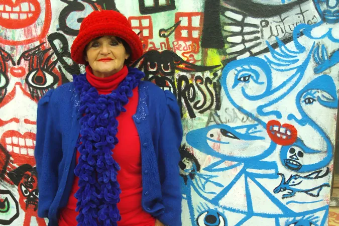 La Pinturitas de Arguedas se retira en una asociación francesa que promueve su obra