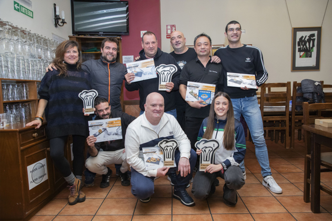 Los ganadores de la XXIII Semana del ‘Pintxo’ de la Txantrea