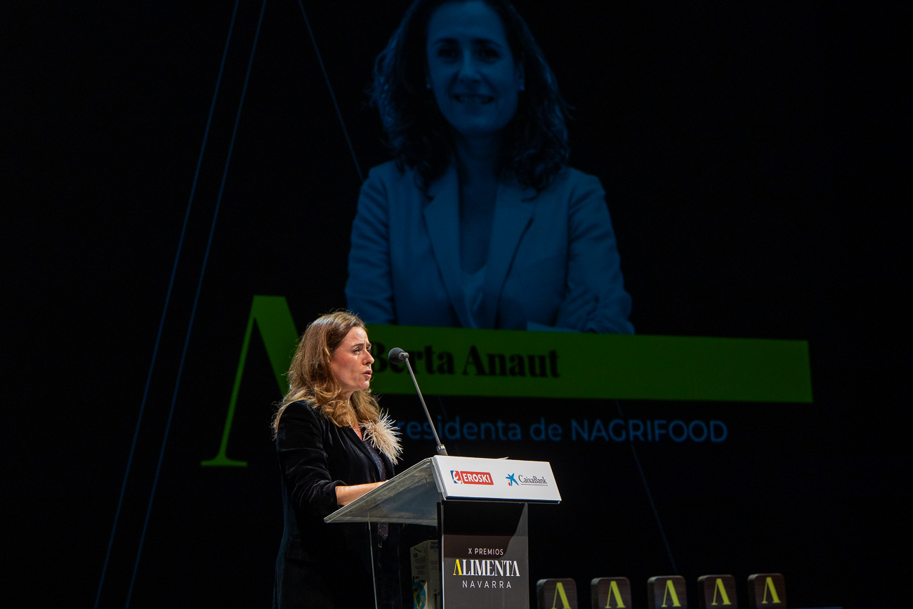 Alfredo Arbeloa, Tutti Food Group, Mula y Bodega Otazu ganan los X Premios Alimenta Navarra