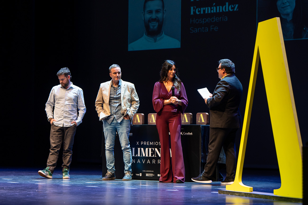 Alfredo Arbeloa, Tutti Food Group, Mula y Bodega Otazu ganan los X Premios Alimenta Navarra